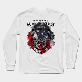 OTE patriotic Lion Long Sleeve T-Shirt